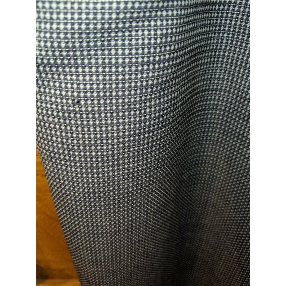 Giorgio Armani Skirt Size 8 Zip Up Knee Length Pencil Skirt Navy Blue Womens - Picture 4 of 8